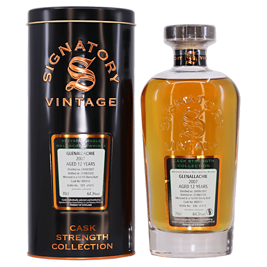 Signatory Cask Strength Collection Glenallachie 2007