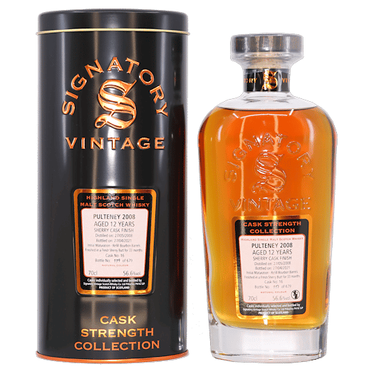 Signatory Cask Strength Collection Pulteney 2008